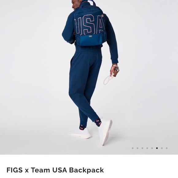 Unisex Figs Team USA Backpack - Picture 4 of 4